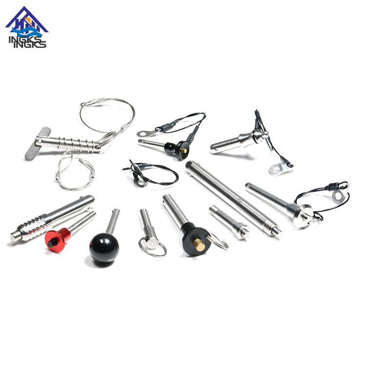 ステンレスボディ アルミカップ TLフラワーハンドル プッシュボタン クイックリリースピン