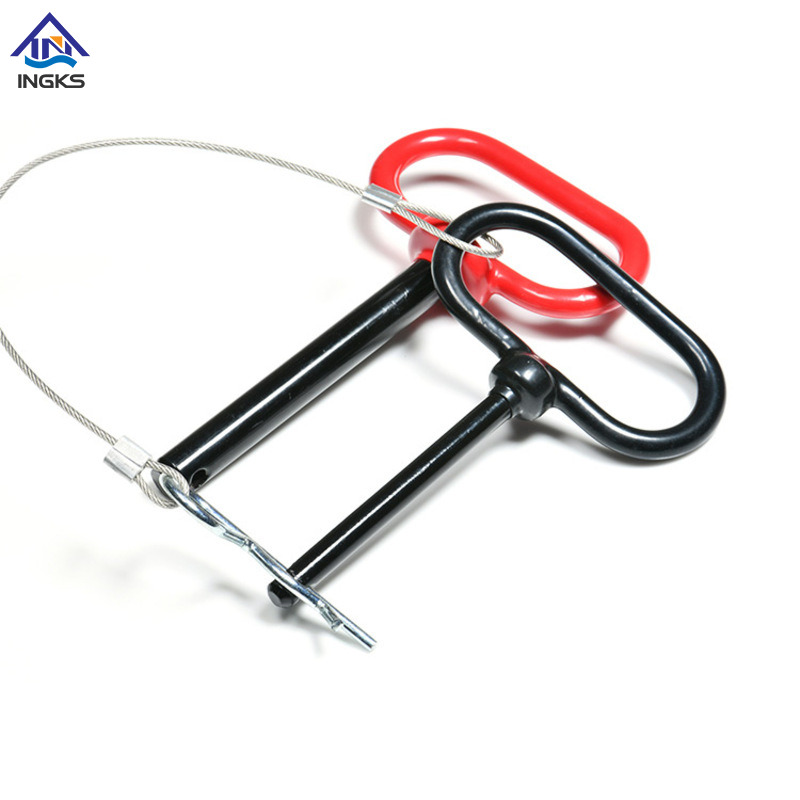 精密 Q タイプクレビスピン、ドリルエンド付き簡単リリースハンドル