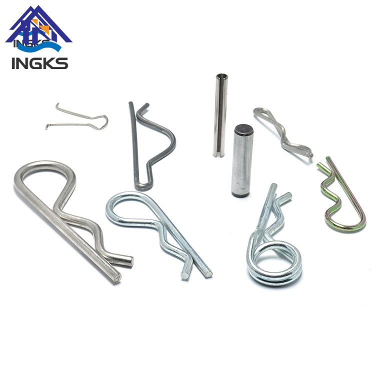 ステンレス製スプリングピン スプリングタイプ ストレートスプリングピン