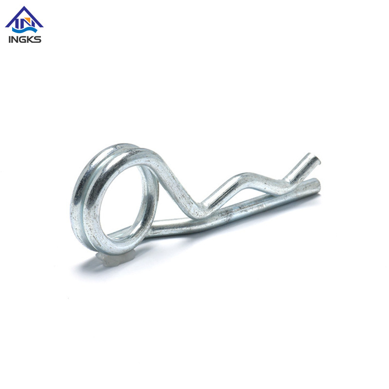 スチールダブルコイルヘビーヘアスプリングコッターピン