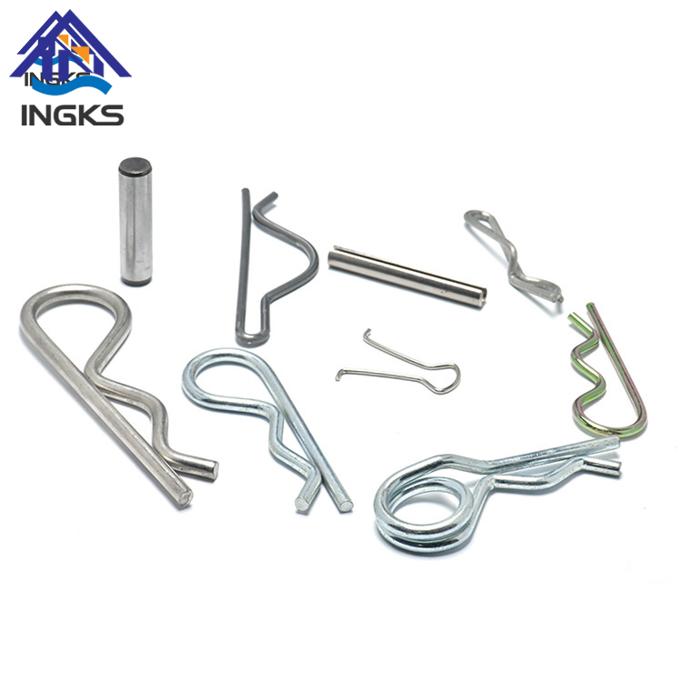 ステンレス製スプリングピン スプリングタイプ ストレートスプリングピン