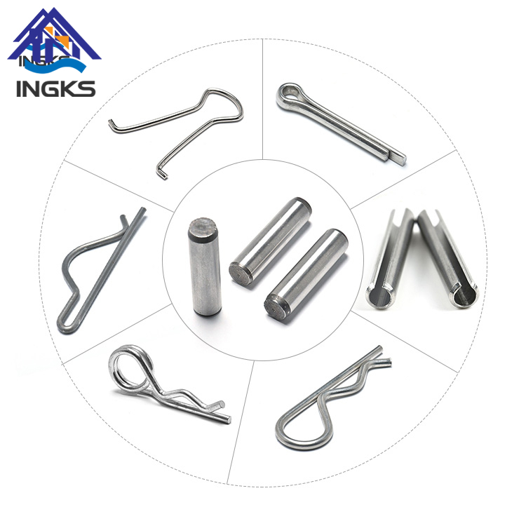 ステンレス製スプリングピン スプリングタイプ ストレートスプリングピン