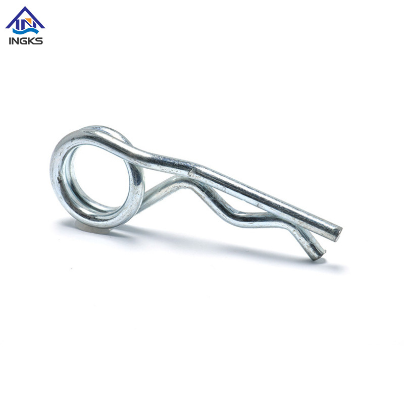 スチールダブルコイルヘビーヘアスプリングコッターピン